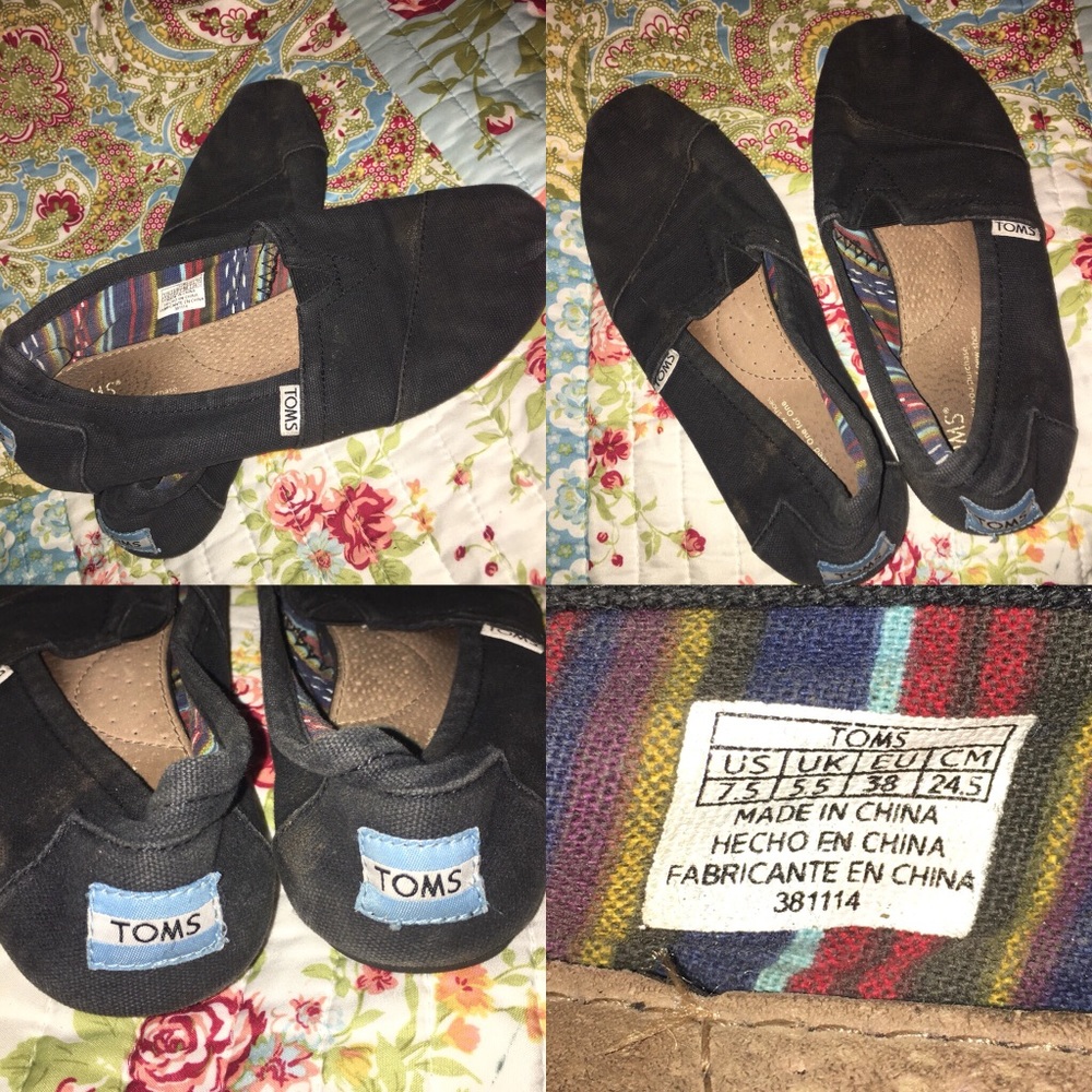 Black Toms 🖤👟